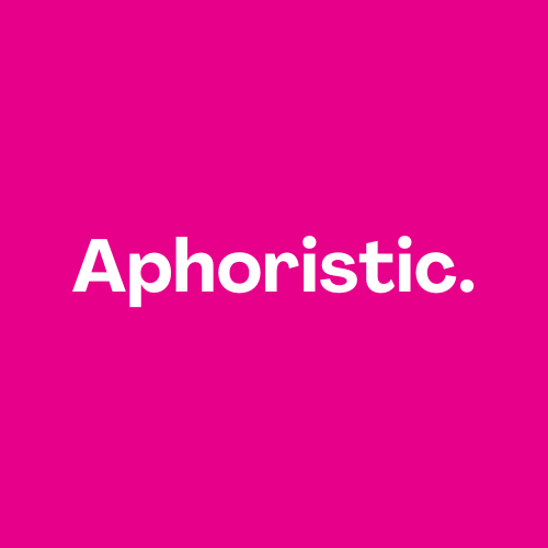Aphoristic. // Your creative transformation companion & business growth consultancy.